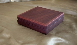 PMSB 2324-L9748 - Premium wooden Medium / Small Treasure Box - Dark Jarrah SOLD