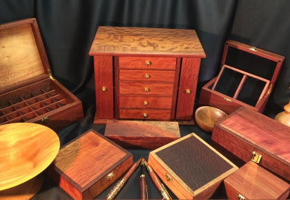 Australian Hand Crafted Wooden Boxes, Wooden Jewelry Box Australia