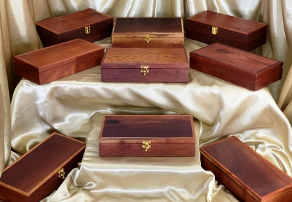 Medium  Keepsake, Jewellery, Accessory or Treasure Boxes - Premium Australian Timber 