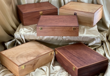 A4 Document Boxes - Hand crafted from Western Australian timber