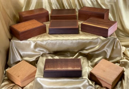 FULL RANGE OF GENERAL PURPOSE MEDIUM AND SMALL BOXES - TREASURES AND TRINKETS