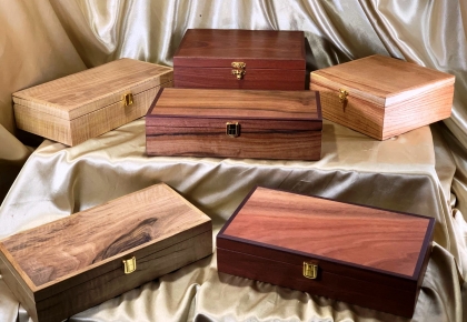 FULL RANGE OF GENERAL PURPOSE EMPTY BOXES - JEWELLERY, KEEPSAKE, MEMORY & TREASURE & TRINKET BOXES - AVAILABLE NOW