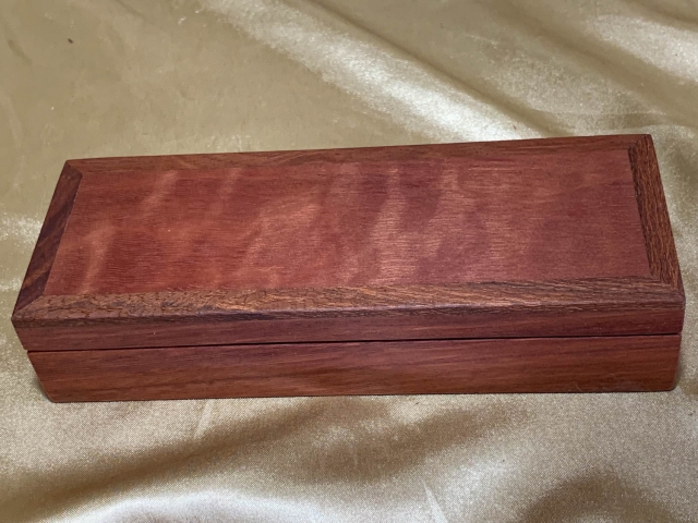 PB 24251 - L3056 - Premium Handcrafted Wooden Pen Box - Australian Jarrah