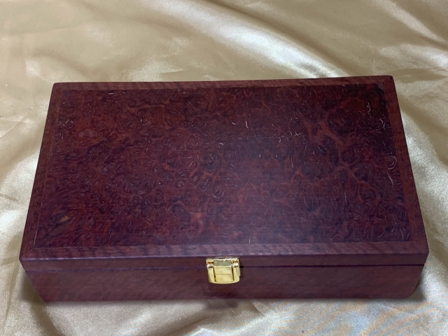 PLRKB - Premium Australian Timber Jewellery Box with Jarrah Burl Lid