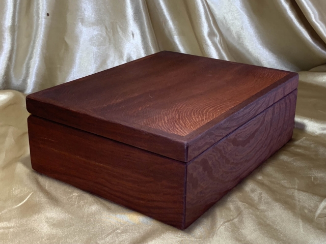 PLKB 251014-L6999 - Premium Large Keepsake Box Handcrafted from Australian Woody Pear