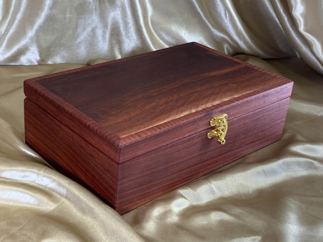 PJBT 2603T6 L7982 - Premium Wooden Jewellery Box with Removable Tray - Hand made in Australia