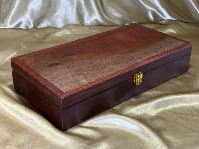 PLKB 2603K1-L7858 - Premium Large Wooden Keepsake Box - Hand Made in Australian Jarrah