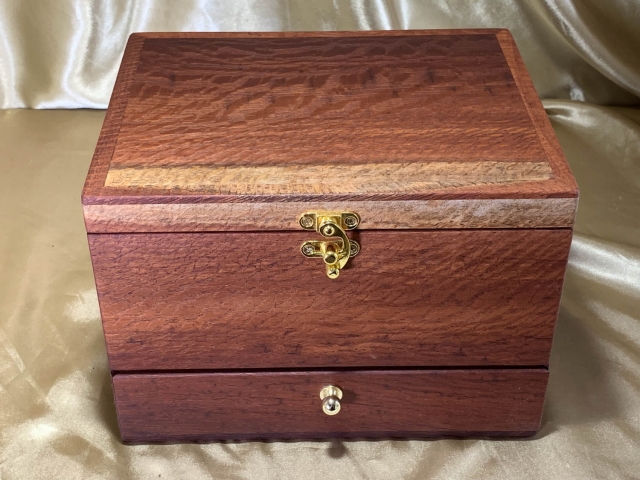 PJBDT 2605DT2-L9097 - Premium Australian Wooden Jewellery Box with Drawer AND Tray - Handcrafted