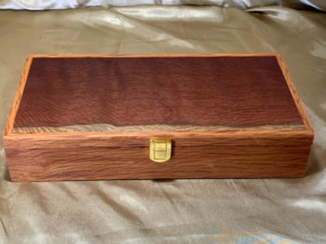 PLKB 2605K2-L9013 - Premium Large Australian Sheoak Hand Made Keepsake Box