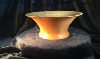 Beautifully shaped Decorator Bowl hand turned from Australian Camphor Laurel