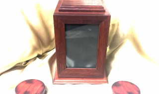 Custom Made Pet Cremation Photo Box