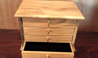 Designer Jewellery Box Marri with 4 Drawers (DJBDW0005) SOLD