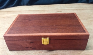 Premium Gentleman's Box - Jarrah with Leather Lining (PKBG19007-L5553) SOLD