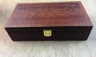 Jarrah and Sheoak Classic Treasure Box - DB20004-L5049 SOLD