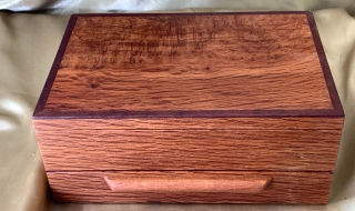 Premium Sheoak Jewellery Box with Bottom Drawer - PJBD 21015-L9727 SOLD