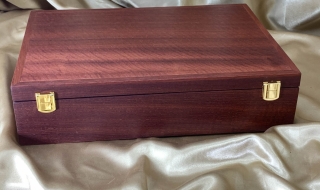 Premium Jarrah A4 Document Box - A4DB21003-L1352 SOLD