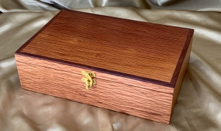 Premium Large Sheoak and Silkyoak Jewellery Box with Tray - PJBT 21006-L1369 SOLD