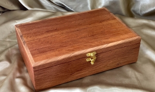 Premium Large Sheoak and Silkyoak Jewellery Box with Tray - PJBT 21005-L1362 SOLD