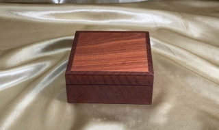 PKTB 21016-L1938 - Small Jewellery / Trinket Box - Australia Jarrah SOLD