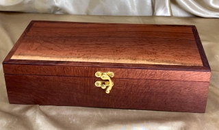 PLKB 22005-L4461 Premium Large Keepsake Box - Western Australian Woody Pear Timber SOLD