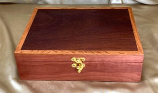 PLKB 22006-L4464 Premium Medium/Large Keepsake Box - Woody Pear and Sheoak SOLD