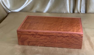 PJTB 22003-L5383 - Premium Australian Wooden Jewellery / Treasure Box - Sheoak SOLD