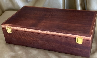 PJBT 22012-L5706 - Premium Watch / Jewellery Box with Top Tray - Australian Woody Pear Timber SOLD
