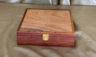 PMMB 22006-L5367 - Premium Wooden Memory Box -  Sheoak- Square SOLD