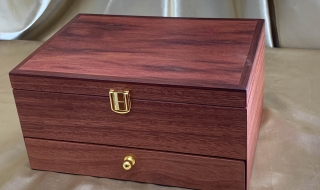 PJBD 22010-L6295 Premium Handcrafted Western Australian Jarrah Jewellery Box with Drawer SOLD