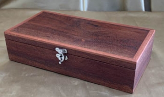 PMMB 22015-L6345 - Medium Wooden Jewellery Box - Western Australian Holly Banksia Timber SOLD