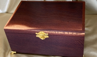 LED2T 23243-L7932 - Special Timber Jewellery Box with 2 trays SOLD