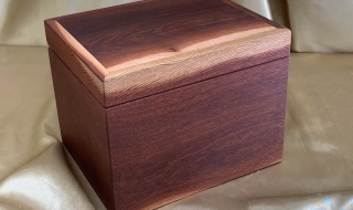 PJB2T 2324-L8206 Premium Australian Wooden Jewellery Box with 2 Removable Trays