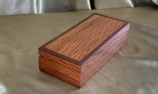 PMSB 2324-L9853 Premium Medium Small Wooden Treasure Box - Australian Sheoak SOLD