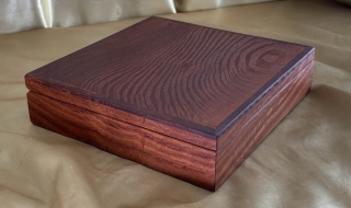 PMMB 2324-L9270 Premium Medium Wooden Memory Box - Square SOLD