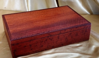 PLKB 2324-L9933 - Premium Large Wooden Keepsake Box - Jarrah SOLD