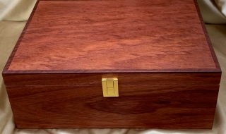 A4DB 2402-L0866 - Premium Hand Made Jarrah A4 Executive Document Box SOLD