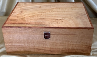 A4DB 2403-L0934 - Premium Hand Made Silky Oak A4 Executive Document SOLD