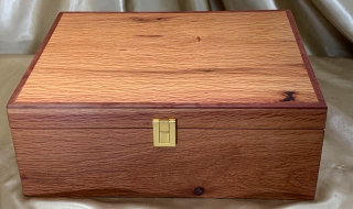 A4DB 2405-L0947- Premium Hand Made Sheoak A4 Executive Document Box