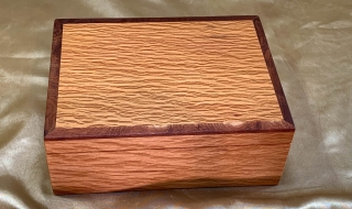 PJBT 2412-L1592 - Premium Medium size Australian Sheoak Jewellery Box with Removable Tray SOLD