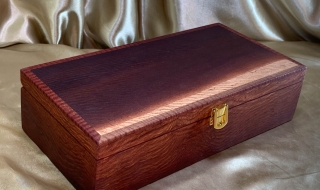 PJBT 2409-L1572 - Premium Wooden Jewellery Box with Tray - Australian Woody Pear