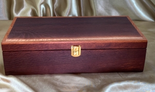 PJBT 2410-L1581 - Premium Jewellery Box with Removable Tray - Australian Woody Pear timber SOLD