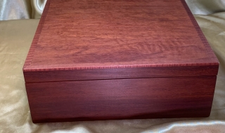 PJBT 2406-L1547 - Premium Jarrah Jewellery Box hand crafted in Western Australian SOLD
