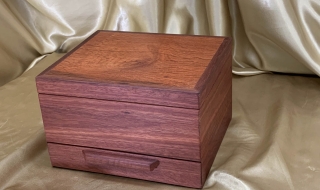 PJBDT 2405-L0823 - Premium Jarrah and Sheoak Jewellery Box with Drawer and Tray SOLD