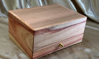 PJBDT 2410-L1743 - Premium Hand Made Australian Silky Oak Jewellery Box SOLD