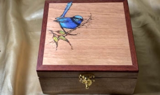 Examples of Native Australian Pyrography