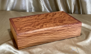 PSLJB 242511-L2823 - Premium Wooden Jewellery or Keepsake Box - Hand crafted from Australian Sheoak