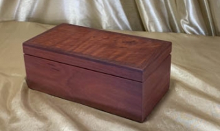 PMSTB 242513-3100 - Premium  Medium wooden Treasure Box -Hand Made from Australian Jarrah SOLD