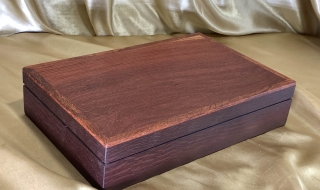 PLKB 242510-L2728 Premium Large Jarrah Jewellery or Keepsake Box - Hand crafted in Western Australia