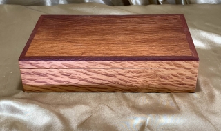 PSLJB 242510-L2816 - Premium Australian Sheoak Jewellery or Keepsake Box - Hand Made