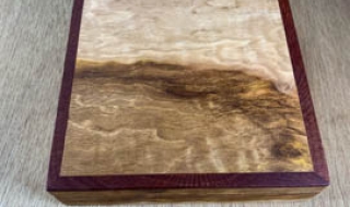 Example of Spalted Marri Presentation Box
